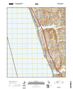 Encinitas 2018 topographic map thumbnail