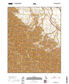 Espinosa Canyon 2018 topographic map thumbnail