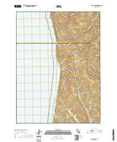 Fern Canyon 2018 topographic map thumbnail