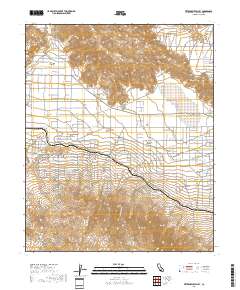 Fifteenmile Valley 2018 topographic map thumbnail