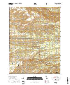 Finley Butte 2018 topographic map thumbnail