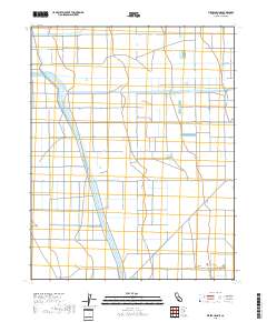 Firebaugh NE 2018 topographic map thumbnail