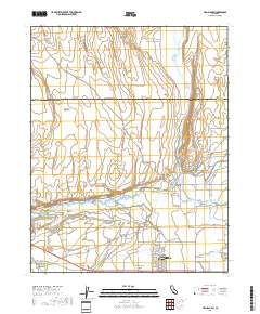 Fish Slough 2018 topographic map thumbnail