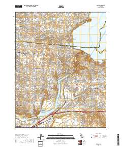 Folsom 2018 topographic map thumbnail
