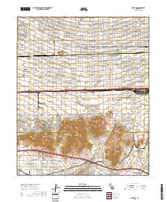 Fontana 2018 topographic map thumbnail