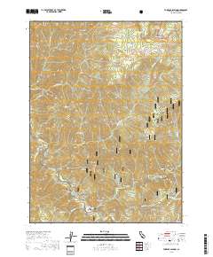 Forks of Salmon 2018 topographic map thumbnail