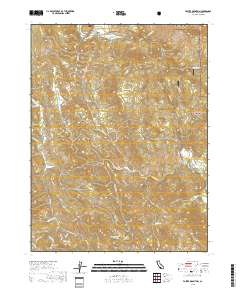 Foster Mountain 2018 topographic map thumbnail