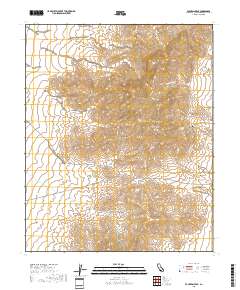 Fountain Peak 2018 topographic map thumbnail