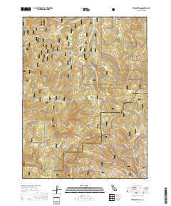 Fredonyer Pass 2018 topographic map thumbnail