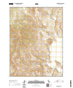 Fredonyer Peak 2018 topographic map thumbnail