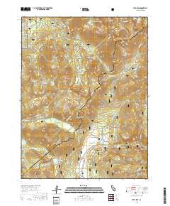 Freel Peak 2018 topographic map thumbnail