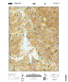 Frenchman Lake 2018 topographic map thumbnail