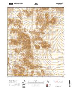 Fry Mountains 2018 topographic map thumbnail
