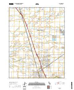 Galt 2018 topographic map thumbnail