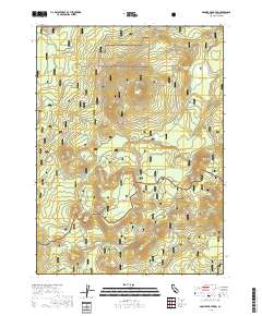 Garner Mountain 2018 topographic map thumbnail