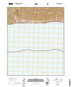 Gaviota 2018 topographic map thumbnail