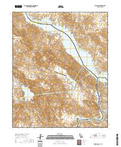Gene Wash 2018 topographic map thumbnail