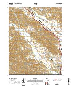 Geyserville 2018 topographic map thumbnail