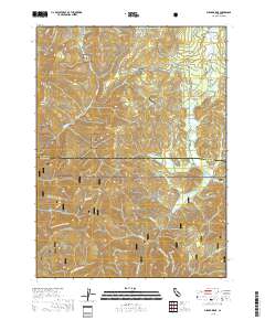 Girard Ridge 2018 topographic map thumbnail