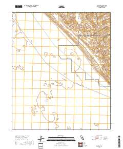 Glamis SE 2018 topographic map thumbnail