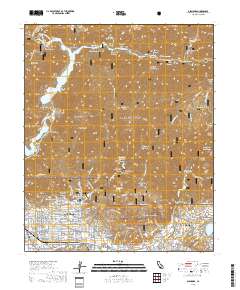 Glendora 2018 topographic map thumbnail