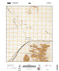 Goffs 2018 topographic map thumbnail