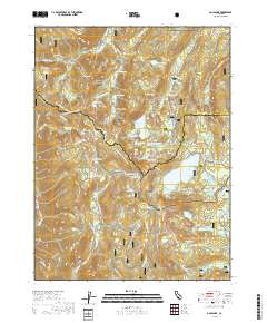 Gold Lake 2018 topographic map thumbnail