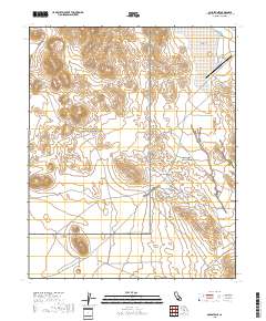 Goldstone 2018 topographic map thumbnail