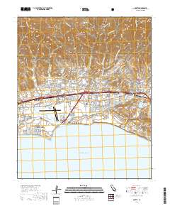 Goleta 2018 topographic map thumbnail