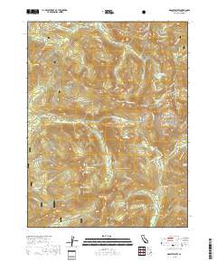 Granite Chief 2018 topographic map thumbnail