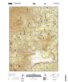 Grass Lake 2018 topographic map thumbnail