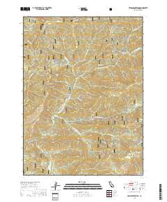 Grasshopper Ridge 2018 topographic map thumbnail