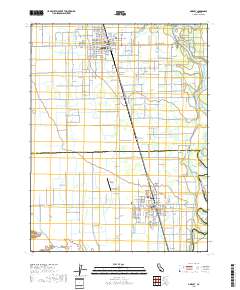 Gridley 2018 topographic map thumbnail