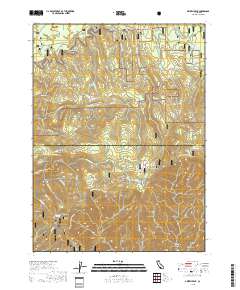 Grizzly Peak 2018 topographic map thumbnail