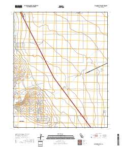 Guijarral Hills 2018 topographic map thumbnail