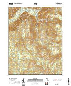 Half Dome 2018 topographic map thumbnail