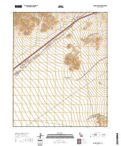Halloran Springs 2018 topographic map thumbnail