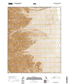Hanaupah Canyon 2018 topographic map thumbnail