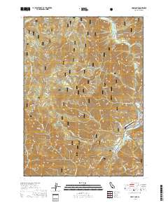 Happy Camp 2018 topographic map thumbnail