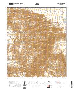 Harper Canyon 2018 topographic map thumbnail