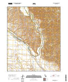 Twitchell Dam 2018 topographic map thumbnail