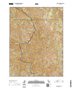 Updegraff Ridge 2018 topographic map thumbnail