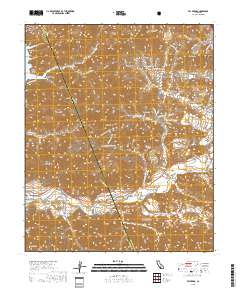 Val Verde 2018 topographic map thumbnail