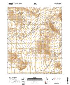 Valjean Hills 2018 topographic map thumbnail