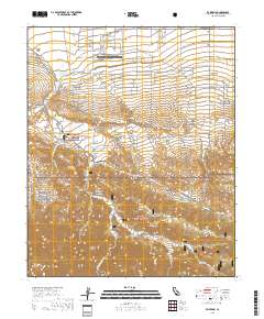 Valyermo 2018 topographic map thumbnail
