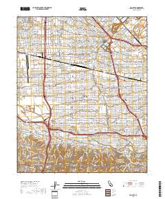 Van Nuys 2018 topographic map thumbnail