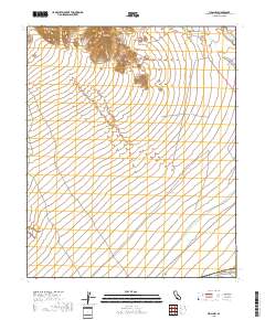 Vidal NW 2018 topographic map thumbnail