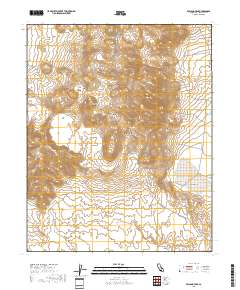 Volcano Peak 2018 topographic map thumbnail
