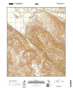 Warners Ranch 2018 topographic map thumbnail