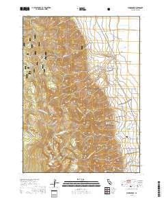 Warren Peak 2018 topographic map thumbnail